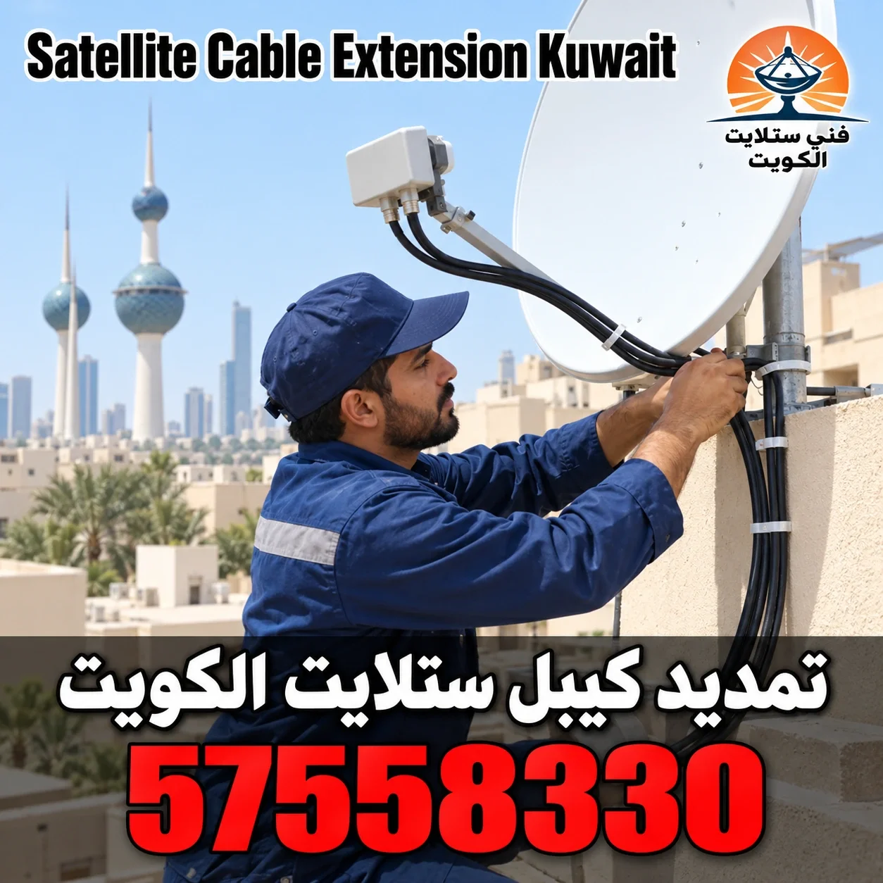 تمديد كيبل ستلايت الكويت